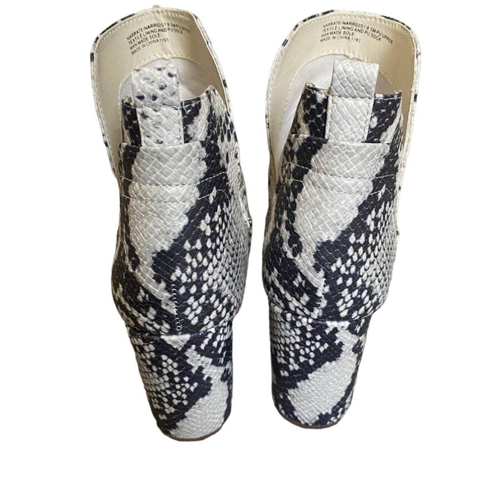 Steve Madden Reptile Boots – Snakeskin Narrate Heeled – Size 8.5 Festival - Picture 5 of 6